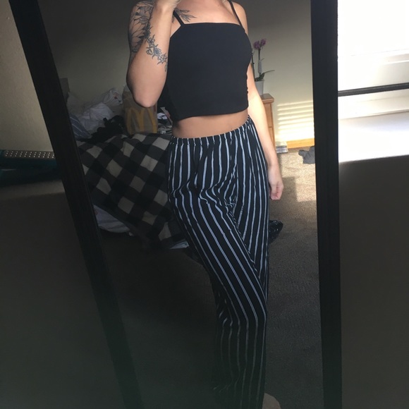 Brandy Melville Pants - Brandy Melville striped pants